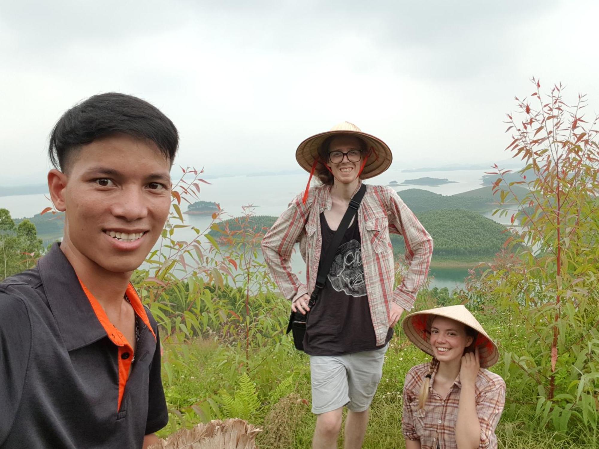Vu Linh Palm House Homestay - Bungalow イエンバイ エクステリア 写真