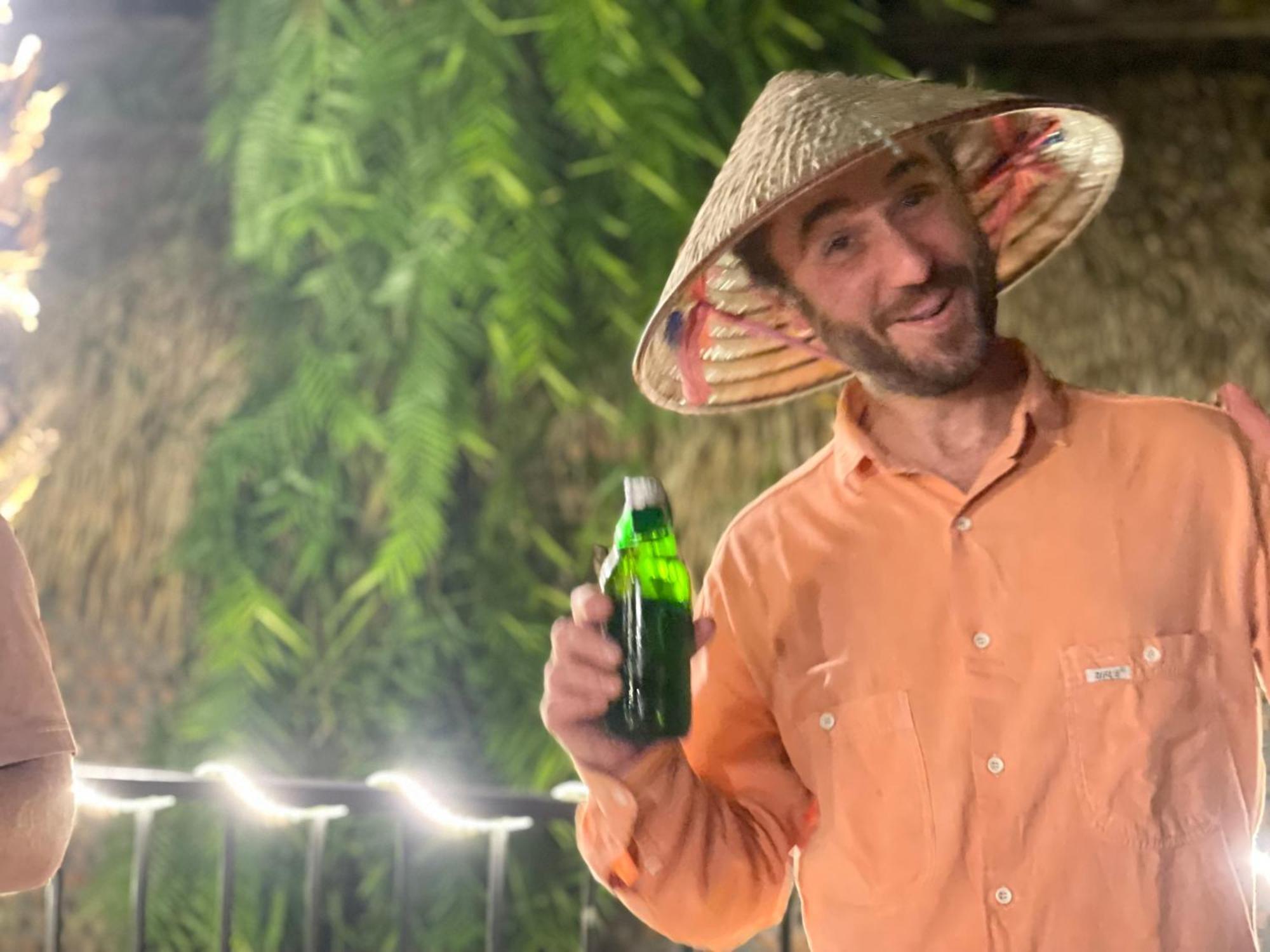 Vu Linh Palm House Homestay - Bungalow イエンバイ エクステリア 写真