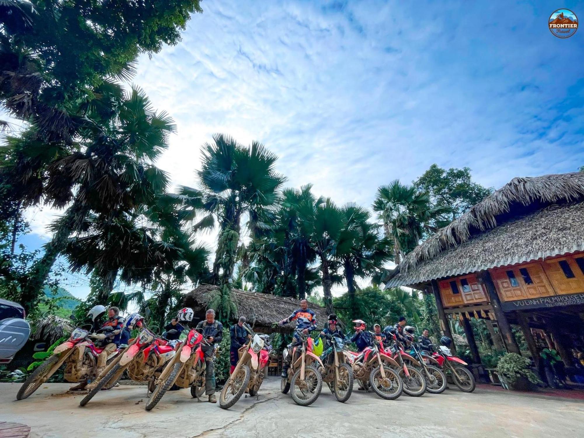 Vu Linh Palm House Homestay - Bungalow イエンバイ エクステリア 写真